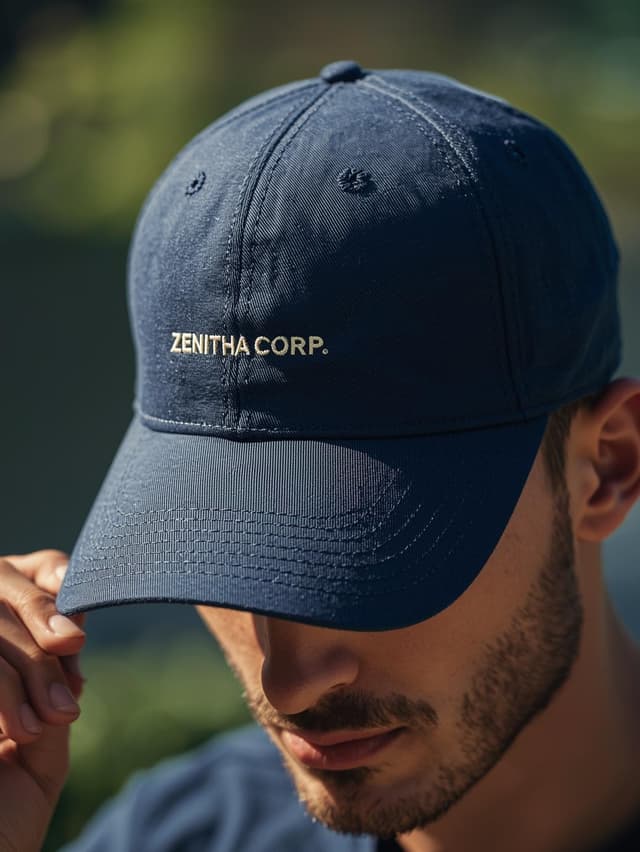 Cotton Embroidery Cap