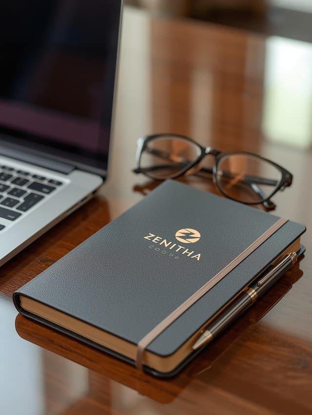 Customized Diary with Pen Holder