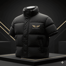 Half Sleeve Jacket with Custom Print view 1