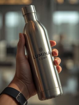 Stainless Steel Water Bottle view 1