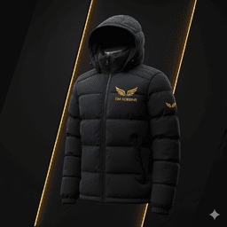 Full Sleeve Winter Jacket with Logo view 1