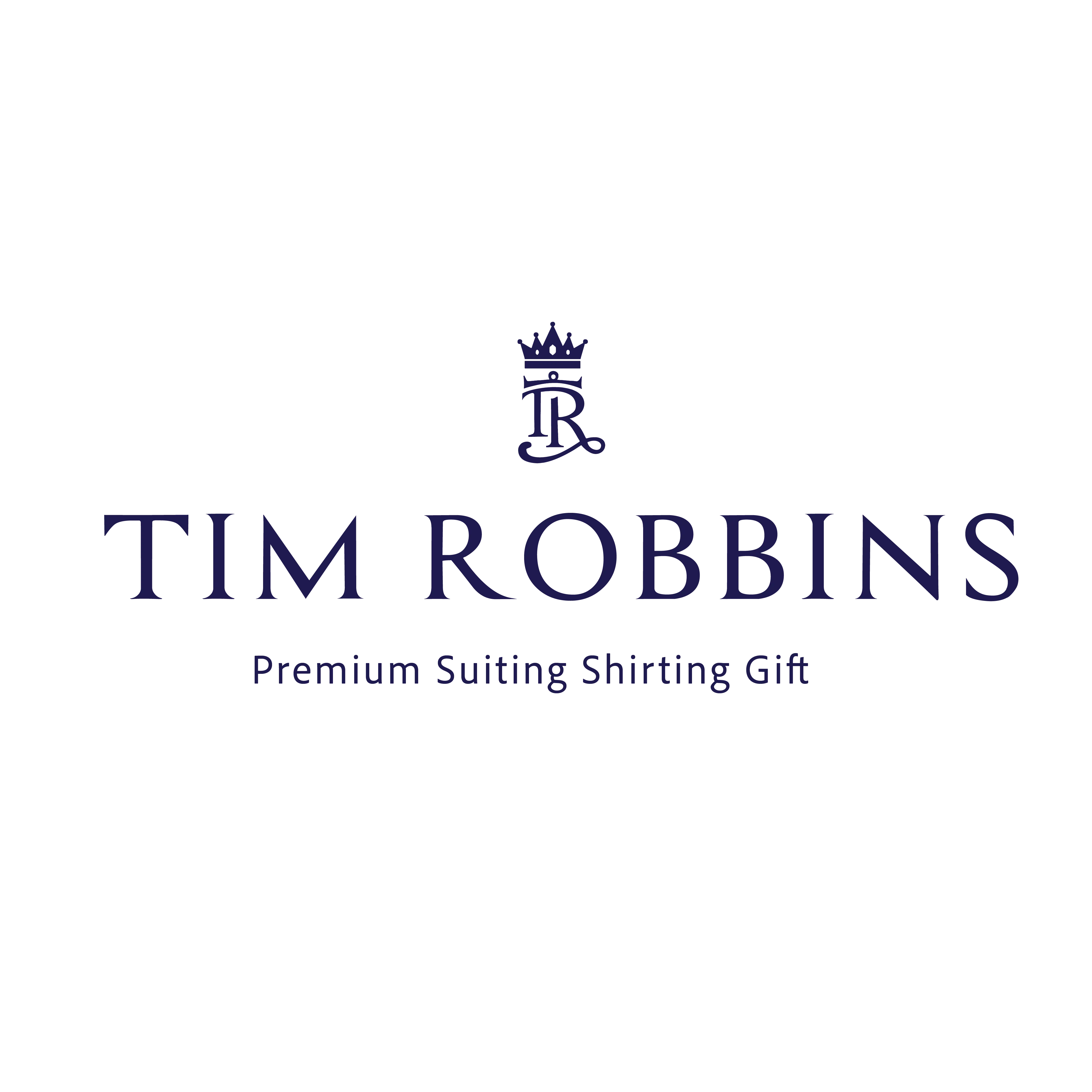 Tim Robbins official brand logo for premium suiting and shirting corporate gift collections