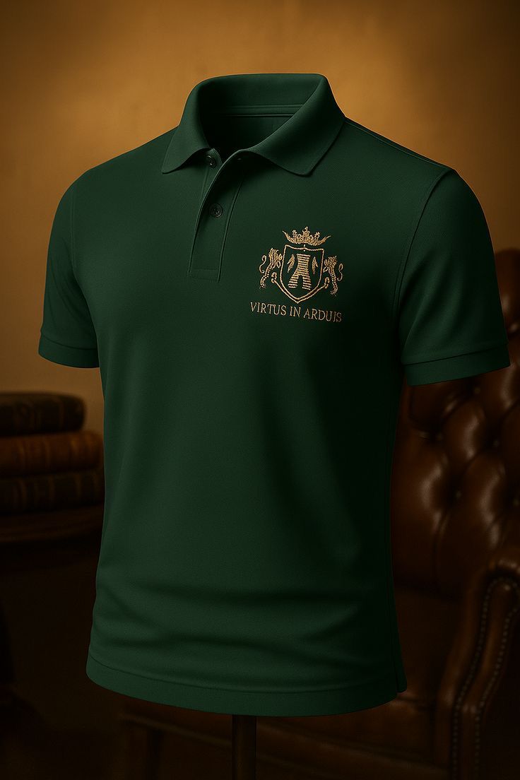 Cotton Collar Neck T-Shirt