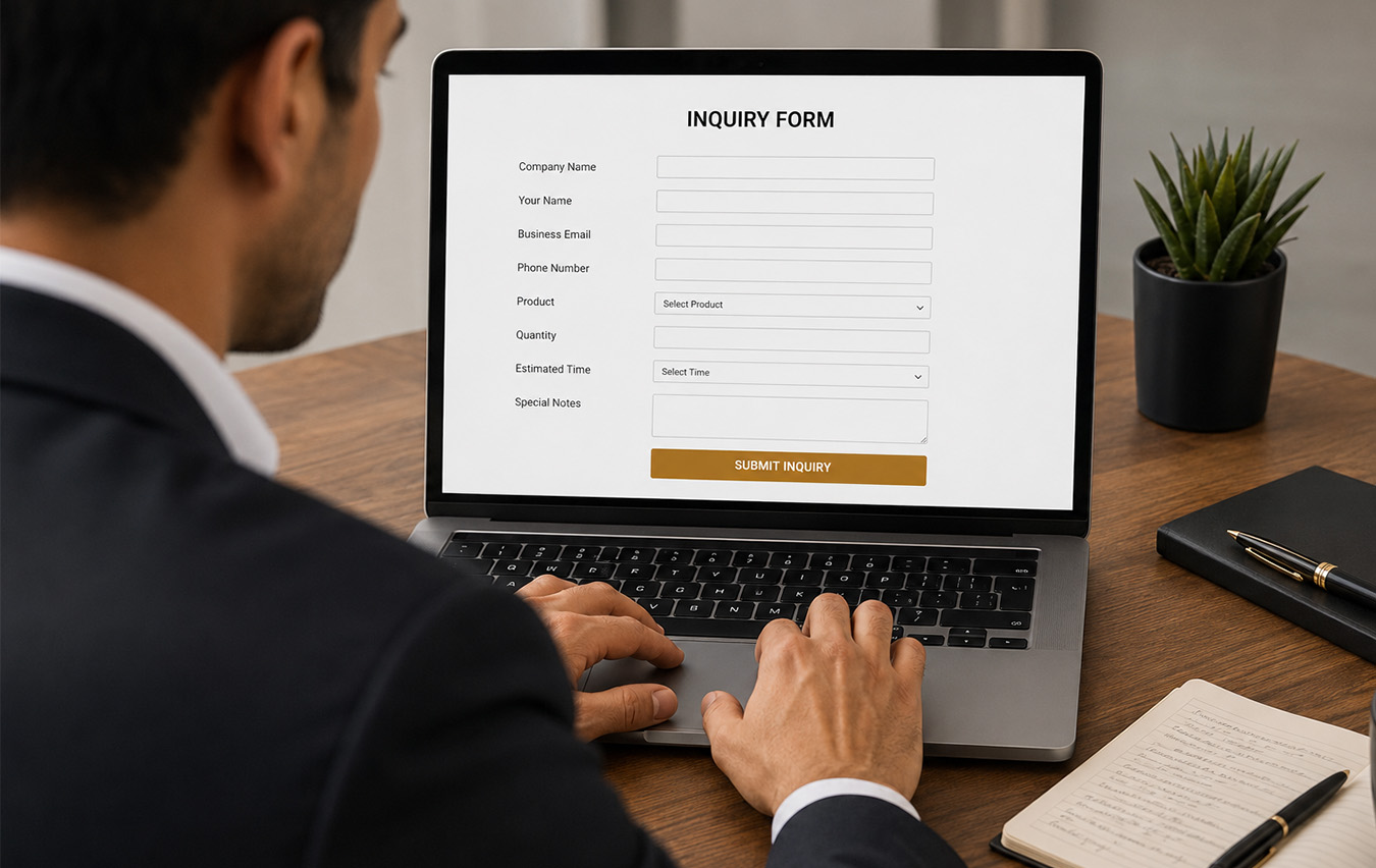 Product Selection & Inquiry Form