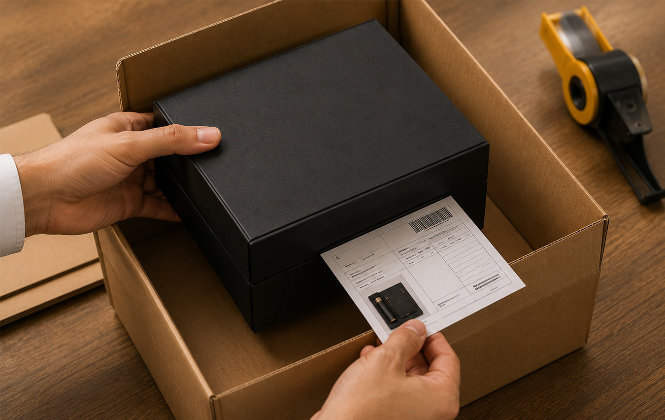 Sample Dispatched to Buyer