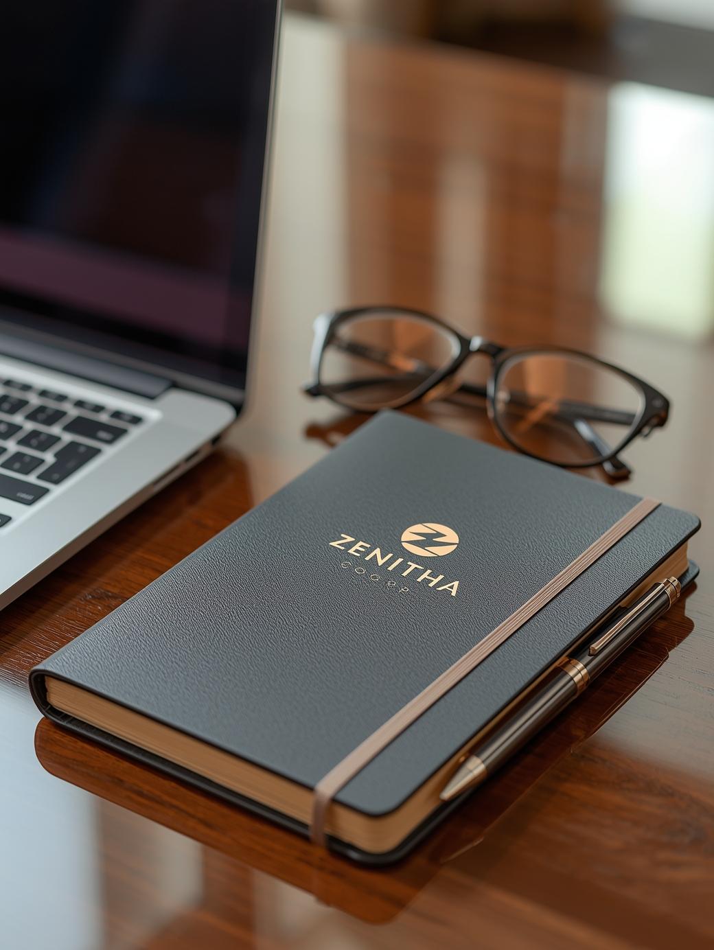 Customized Diary with Pen Holder