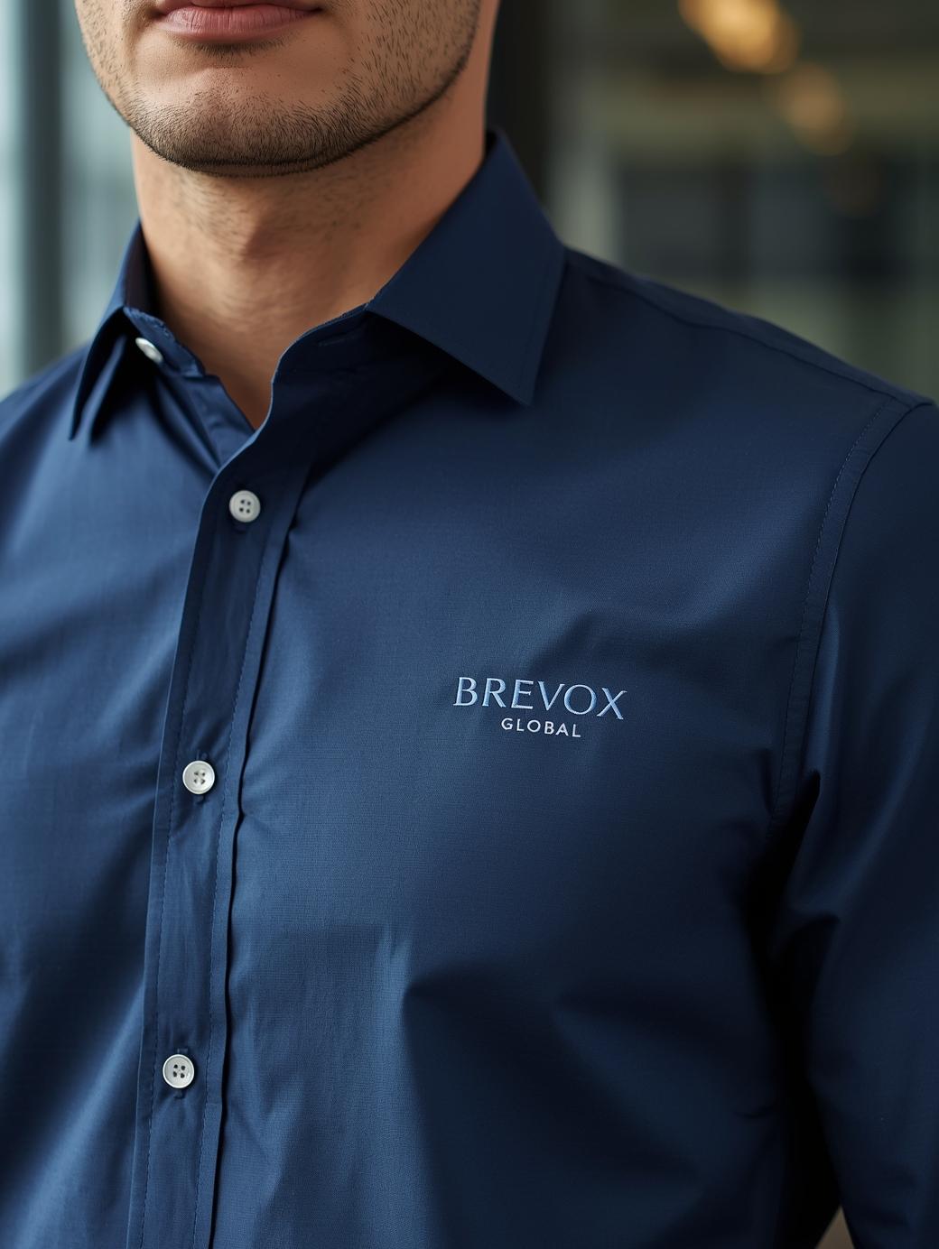 Men's Embroidery Dress Shirt